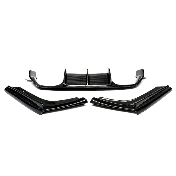M3 M4 - F80/F82/F83: Dry Pre-Preg Carbon Fibre V Style Rear Diffuser 14-20