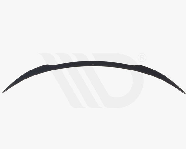 A sleek, curved aerodynamic component is displayed against a plain white background. The text below reads, "WORLDWIDE LEADER IN AERODYNAMIC COMPONENTS."
