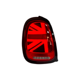 Mini Cooper - F55: Smoked Union Jack Style Tail Lights 14-19