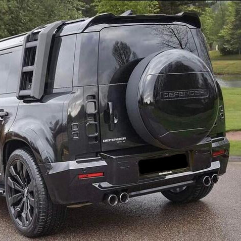 For Defender 90/110 - L663: Gloss Black LM Wide Track Style Body Kit 20+