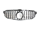 c class w205 gloss black panamericana gt grill 19