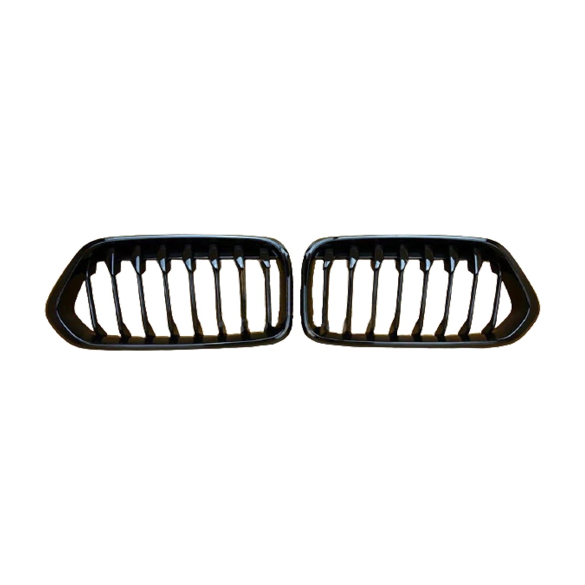 x2 f39 gloss black grill single slat 17