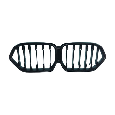 x6 g06 gloss black grill single slat 20