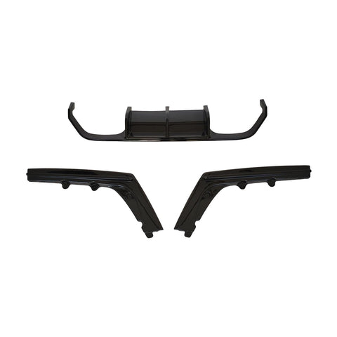 m3 m4 f80 f82 f83 gloss black rear diffuser 12 18