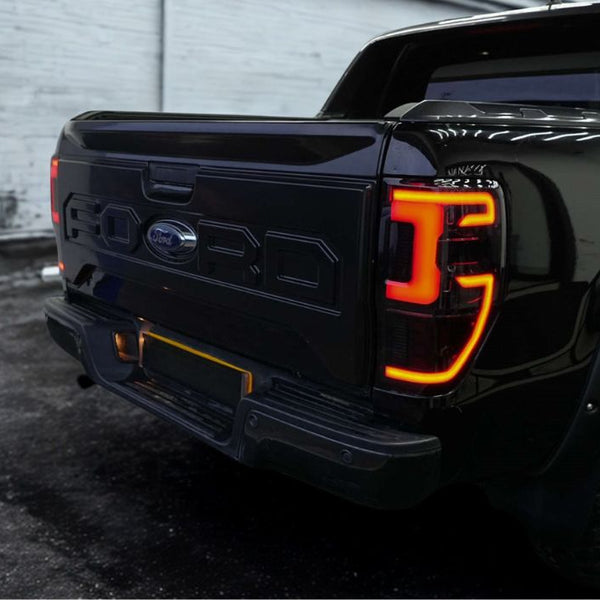 Ranger - T6/T7/T8: Satin Black Lower Bumper Twin Nudge Bar 12-22