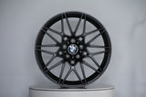 4 Series - F32/F33: 19" Satin Black 666M M3 Competition Style Alloy Wheels 14-20