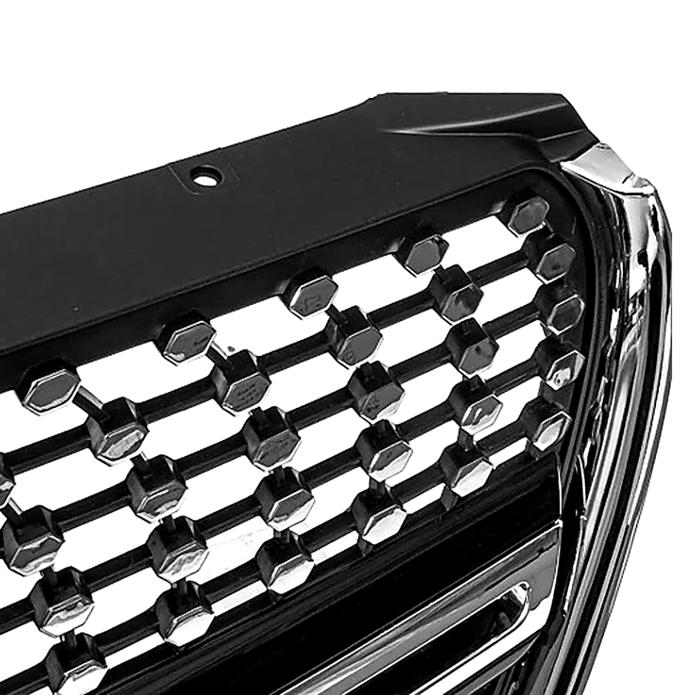 V Class - W447: Gloss Black Diamond Silver Grill 15-19