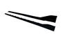 1 series f40 gloss black side skirt 20
