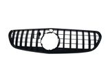 s class a217 convertible pre facelift gloss black panamericana gt grill 15 17