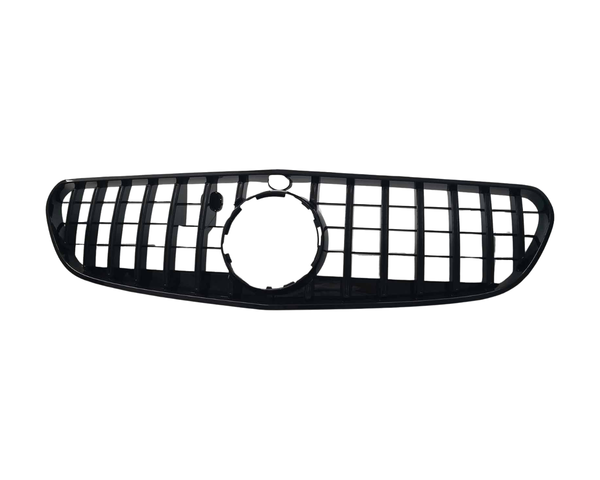 s class a217 convertible pre facelift gloss black panamericana gt grill 15 17