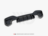 1 Series - F20/F21 Facelift: Gloss Black Maxton Rear Diffuser 15-19