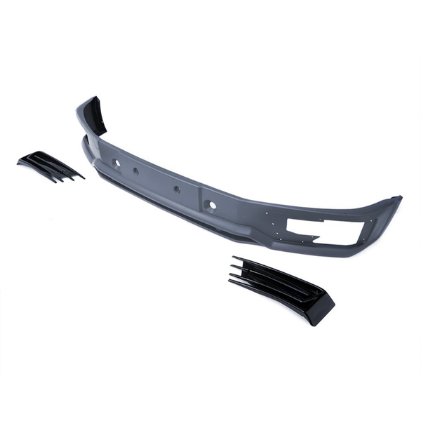 Transporter - T6: Primed Front Bumper Extension Lower Splitter 15-19