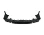 glc x253 facelift matt black amg style diffuser with exhaust tips 20