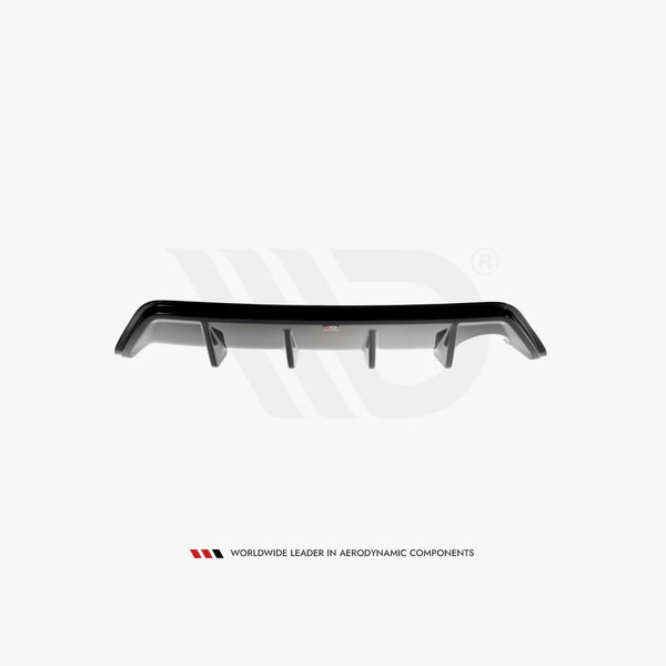 fiesta st mk6 gloss black maxton rear diffuser 04 07