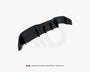 fiesta st mk7 facelift gloss black maxton rear diffuser 13 17