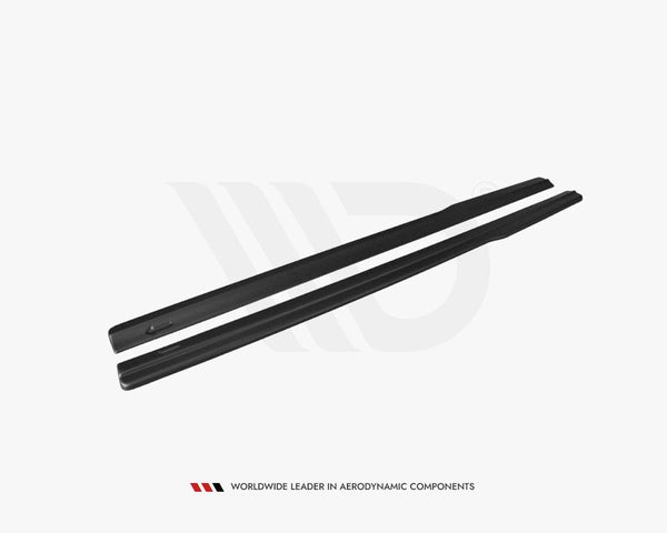 tt tts 8j mk2 gloss black maxton side skirts 08 13