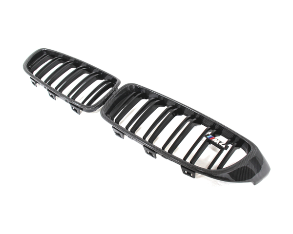 m4 f82 f83 carbon fibre grill with badge 14 20