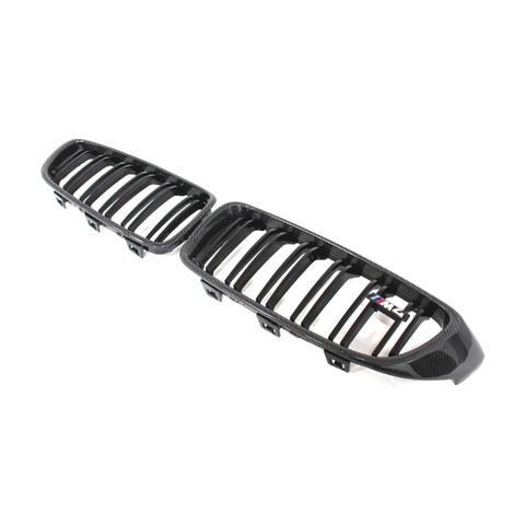 m4 f82 f83 carbon fibre grill with badge 14 20