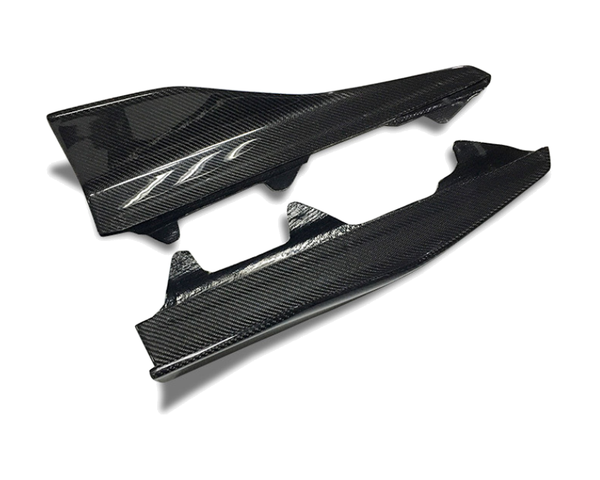 m2 f87 carbon fibre performance style side skirts