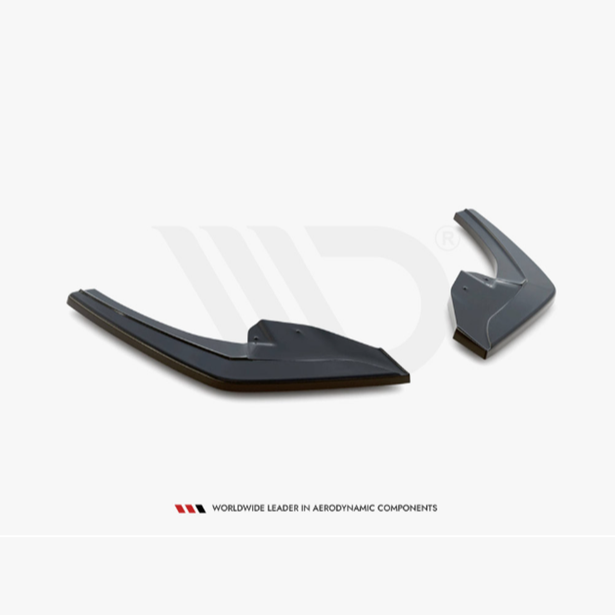 1 series f20 facelift gloss black maxton rear side splitter 15 19