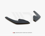 1 series f20 facelift gloss black maxton rear side splitter 15 19