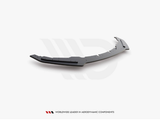 1 series f20 pre facelift gloss black maxton front splitter 11 15