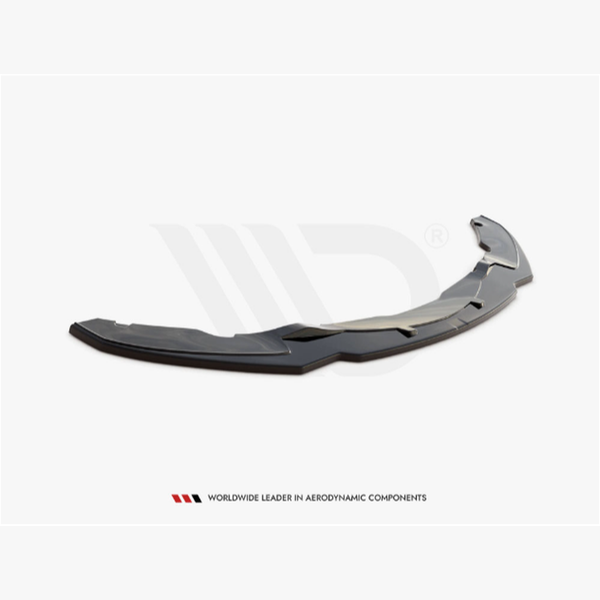 4 series f32 f33 f36 gloss black maxton front splitter 14 20