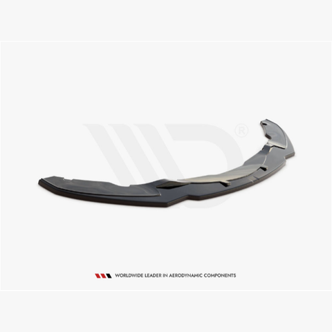 4 series f32 f33 f36 gloss black maxton front splitter 14 20