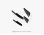 m2 g87 gloss black maxton front canards 23