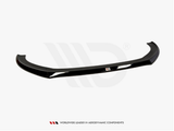 a3 8v pre facelift gloss black maxton front splitter 13 16
