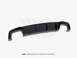 a5 f5 gloss black maxton rear diffuser 17 20