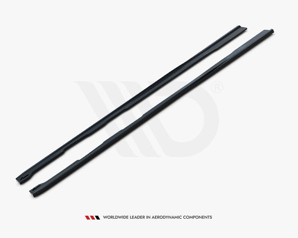 a6 c7 gloss black maxton side skirts 13 17