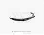 a4 b9 gloss black maxton front splitter 15 19