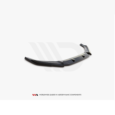 a4 b9 gloss black maxton front splitter 15 19