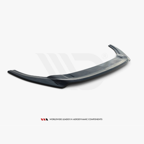 golf mk7 gloss black maxton front splitter v2 13 16