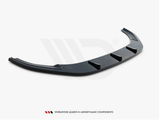golf mk7 gloss black maxton front splitter v1 13 17