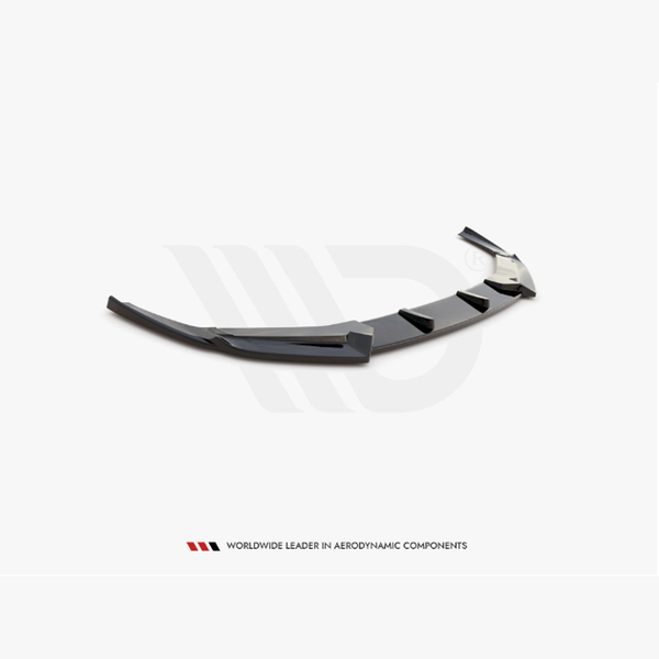 a6 c8 gloss black maxton front splitter 19 23