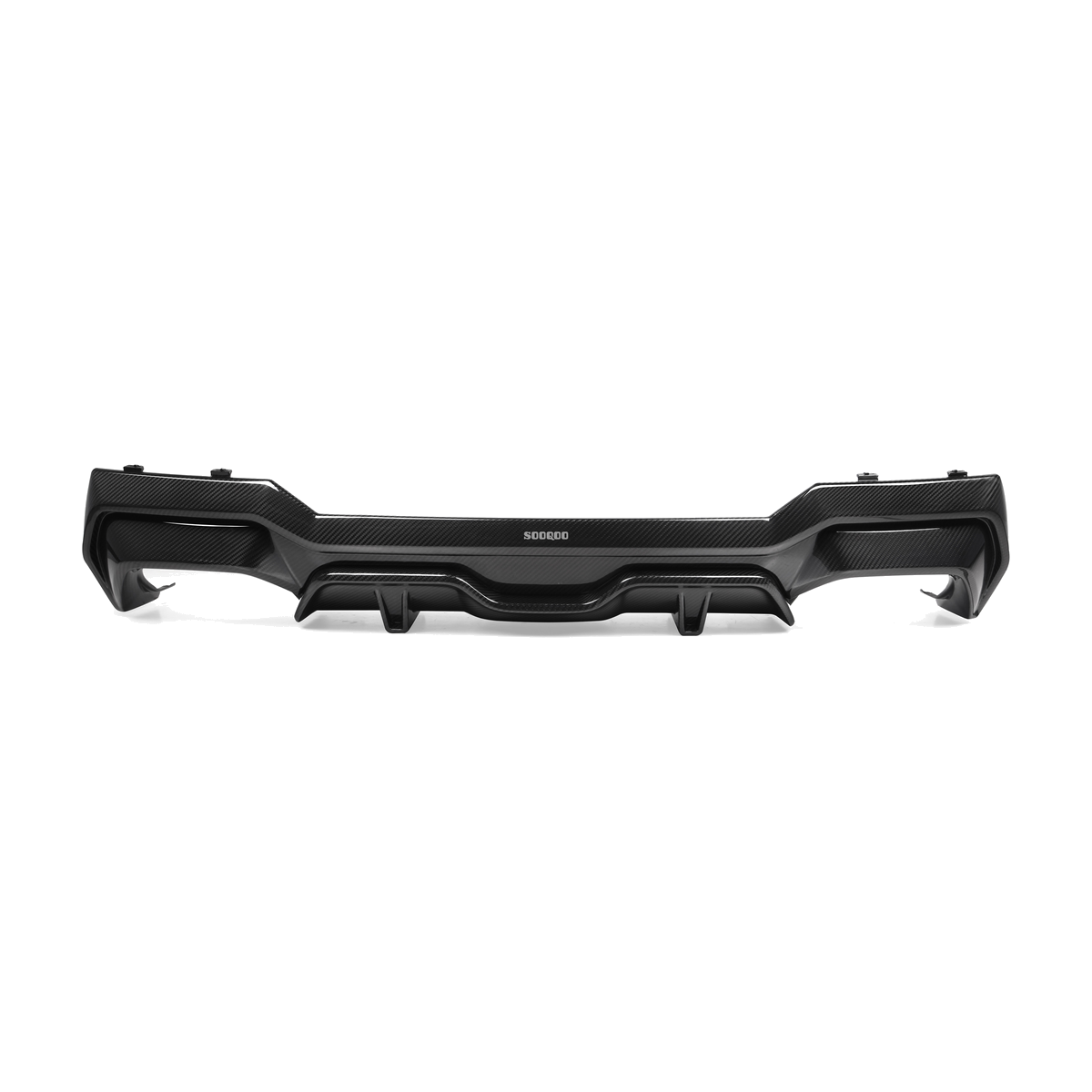 4 series g22 dry carbon fibre sooqoo style rear bumper diffuser 20