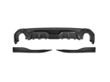 4 series g26 dry carbon fibre sooqoo style dual exhaust diffuser 20