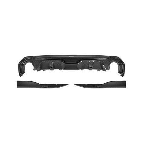 4 series g26 dry carbon fibre sooqoo style dual exhaust diffuser 20