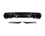 4 series i4 dry carbon fibre sooqoo style rear bumper diffuser 22