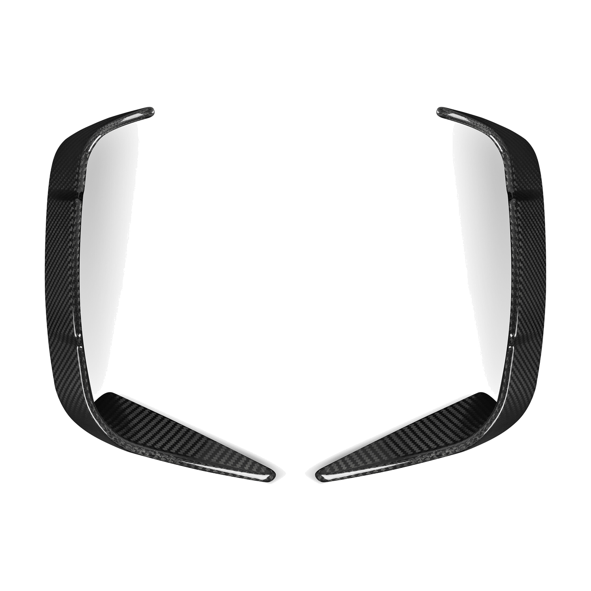 4 series g22 dry carbon fibre sooqoo style rear canards 20