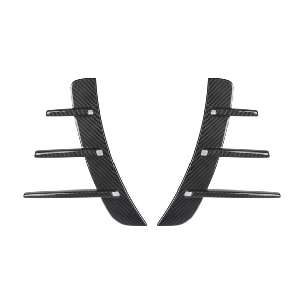4 series g22 dry carbon fibre sooqoo style rear side fender trim 20