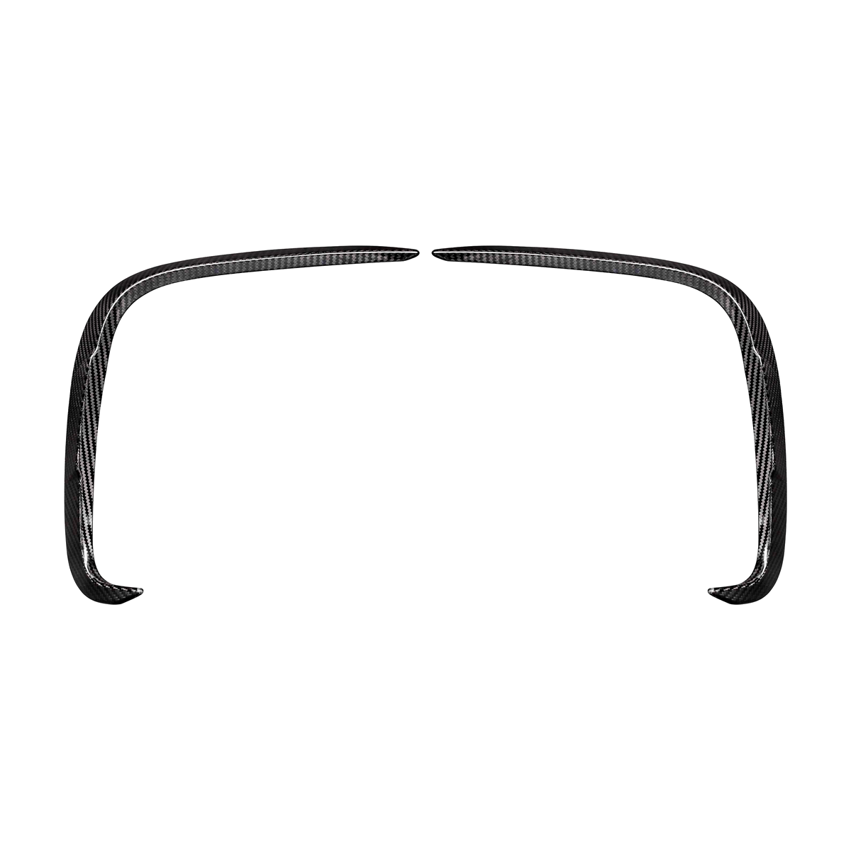 8 series g14 dry carbon fibre x style rear canards 18