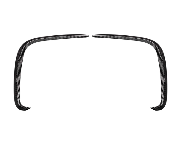 8 series g14 dry carbon fibre x style rear canards 18