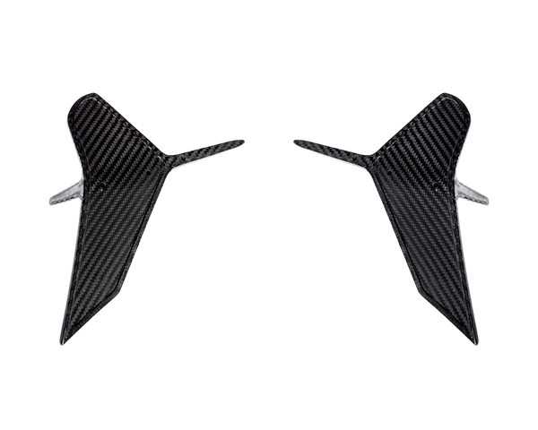 8 series g14 dry carbon fibre x style rear canards 19