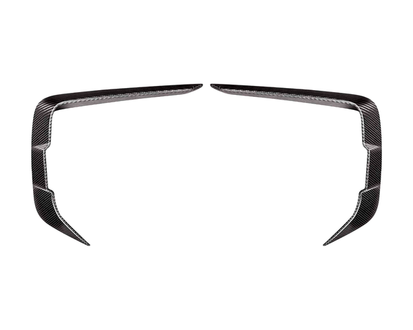 8 series g14 dry carbon fibre x style front canards 18