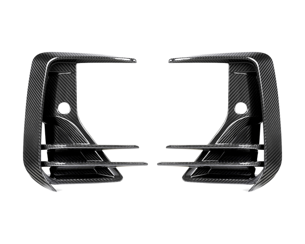 ix3 g08 facelift dry carbon fibre sooqoo style front air intake 20