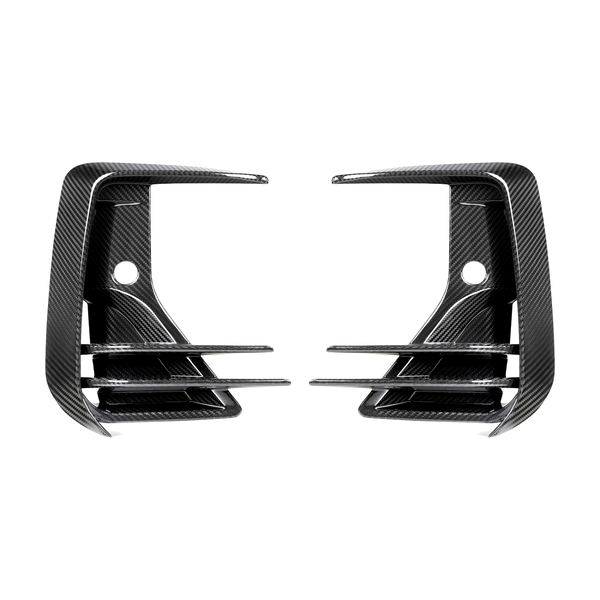 ix3 g08 facelift dry carbon fibre sooqoo style front air intake 20