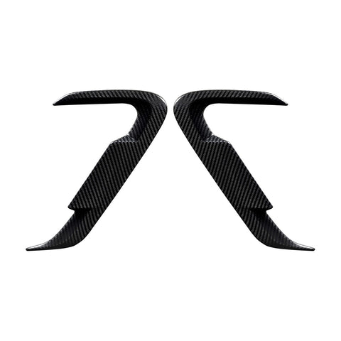 ix3 g08 facelift dry carbon fibre sooqoo style side fender trim set 20